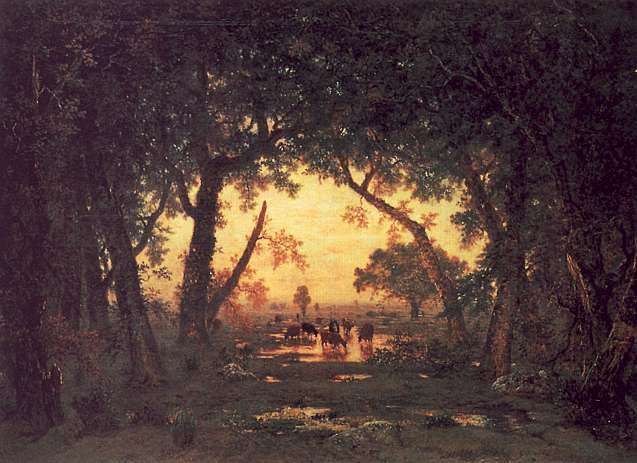 The Forest of Fontainebleau, Morning